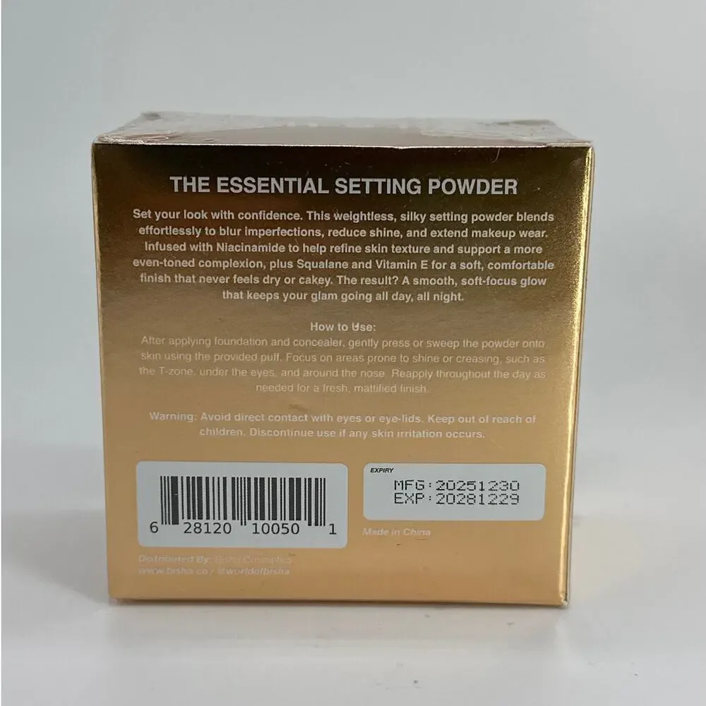Bisha Essential Setting Powder Tokyo Translucent & Rice Water Makeup Primer